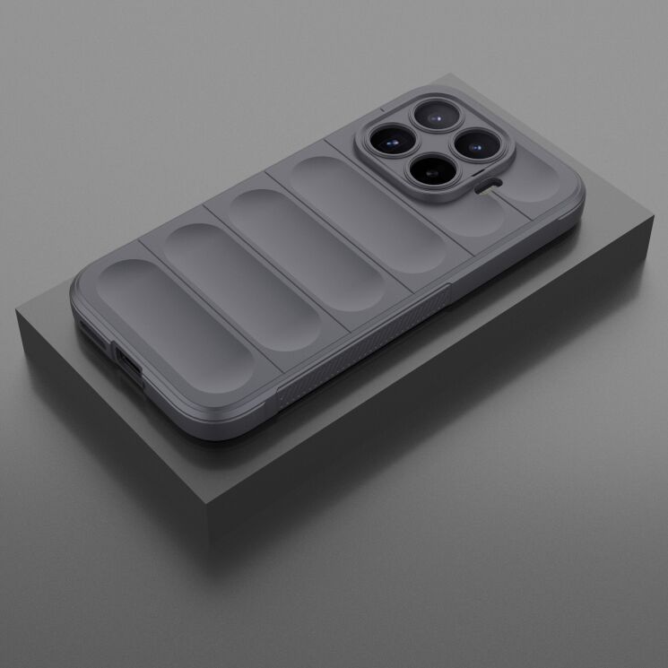 Силиконовый (TPU) чехол Deexe Terra Case для Xiaomi 17T - Dark Grey: фото 2 из 5