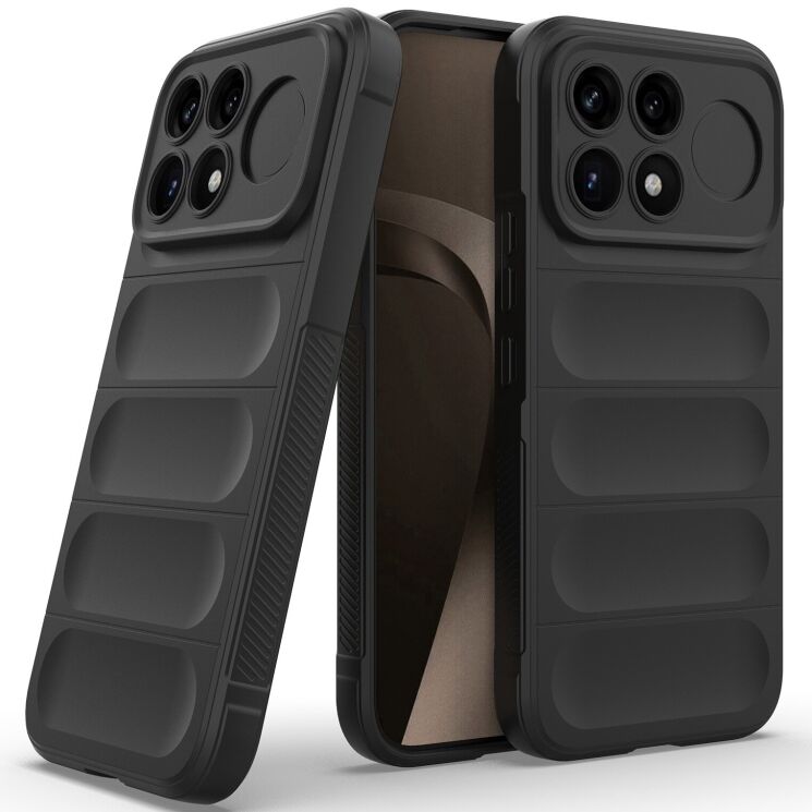 Силіконовий (TPU) чохол Deexe Terra Case для Xiaomi Poco F9 Ultra - Black (430151B) Силіконовий (TPU) чохол Deexe Terra Case для Xiaomi Poco F9 Ultra - Black: фото 2 з 9