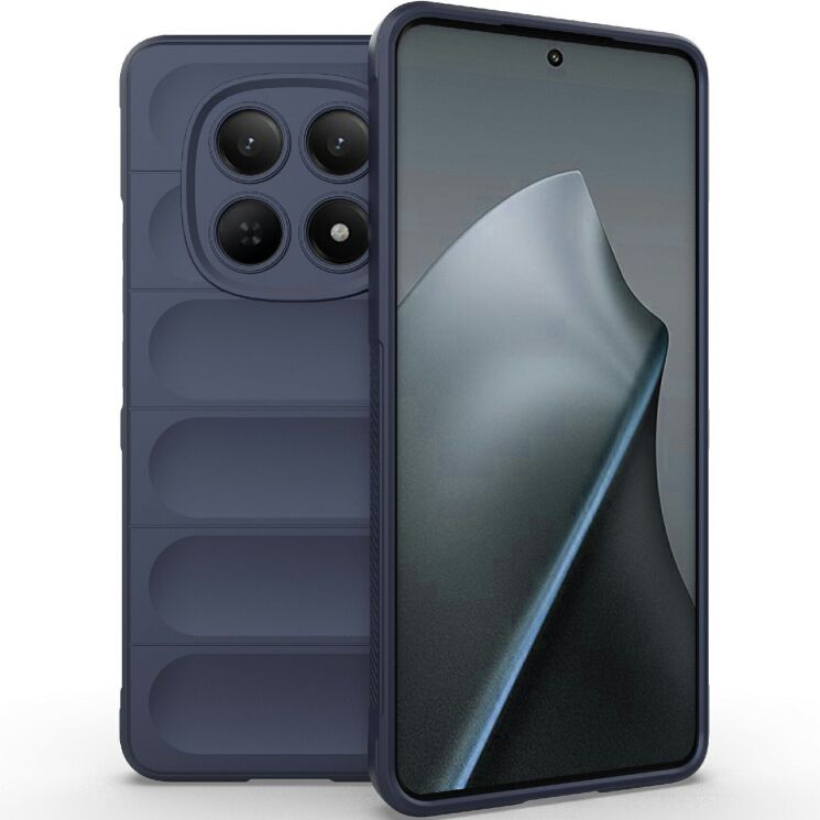 Силиконовый (TPU) чехол Deexe Terra Case для Xiaomi Redmi Note 15 - Dark Blue: фото 1 из 5