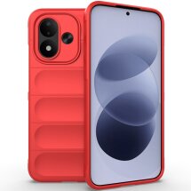 Силіконовий (TPU) чохол Deexe Terra Case для Xiaomi Redmi Note 17 - Red: фото 1 з 6