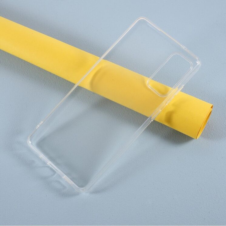 Силіконовий (TPU) чохол Deexe UltraThin для Samsung Galaxy S20 FE (G780) - Transparent: фото 3 з 6