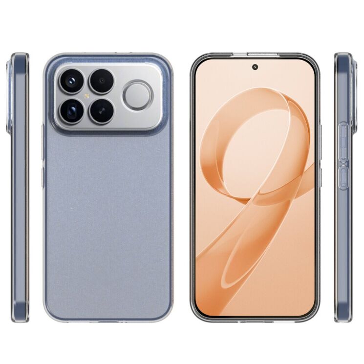 Силиконовый (TPU) чехол Deexe UltraThin для Xiaomi Poco F8 Ultra - Transparent: фото 5 из 5