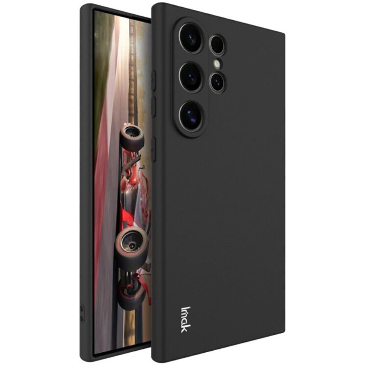 Силіконовий (TPU) чохол IMAK UC-3 Series для Samsung Galaxy S24 Ultra (S928) - Black: фото 1 з 11