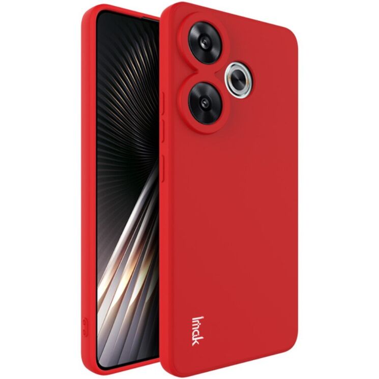 Силиконовый (TPU) чехол IMAK UC-4 Series для Xiaomi Poco F6 - Red: фото 1 из 6