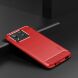 Силиконовый (TPU) чехол MOFI Carbon Fiber для ASUS Zenfone 11 Ultra - Red (353417R). Фото 2 из 10