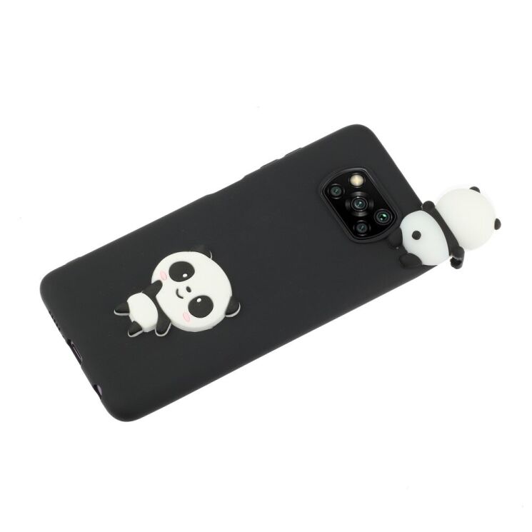 Силіконовий (TPU) чохол UniCase 3D Cartoon Pattern для Xiaomi Poco X3 / Poco X3 Pro - Panda: фото 3 з 5