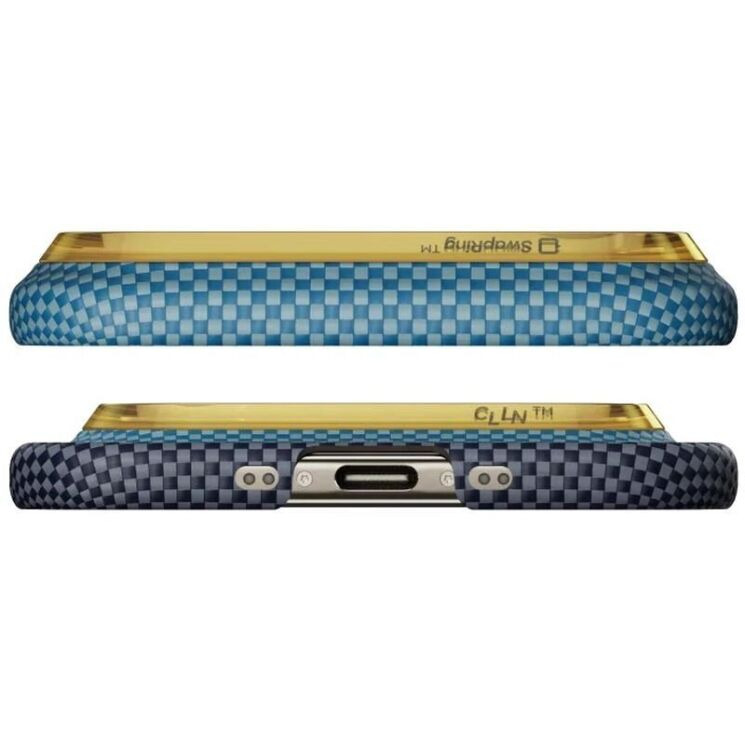 Ультратонкий чехол Pitaka Edge Case California Dream для iPhone Air (SCD1703A) - Blue / Rose: фото 5 из 10