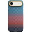 Ультратонкий чехол Pitaka Edge Case California Dream для iPhone Air (SCD1703A) - Blue / Rose (390872RL)