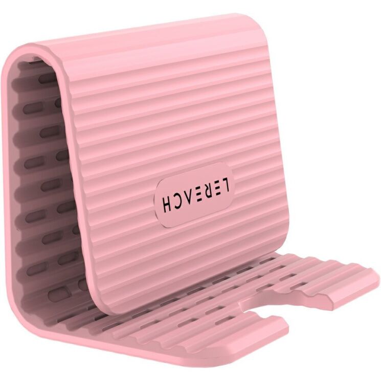 Універсальна підставка LEREACH AirLift Series MagicMat для смартфонів - Pink: фото 2 з 12