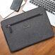 Универсальная сумка QIALINO Sleeve Bag для планшетов и ноутбуков диагональю до 13 дюймов - Black (981165B). Фото 11 из 12