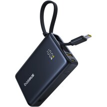 Внешний аккумулятор Baseus PicoGo 45W (10000mAh) + кабель Type-C P10076803123-00 - Black: фото 1 из 23