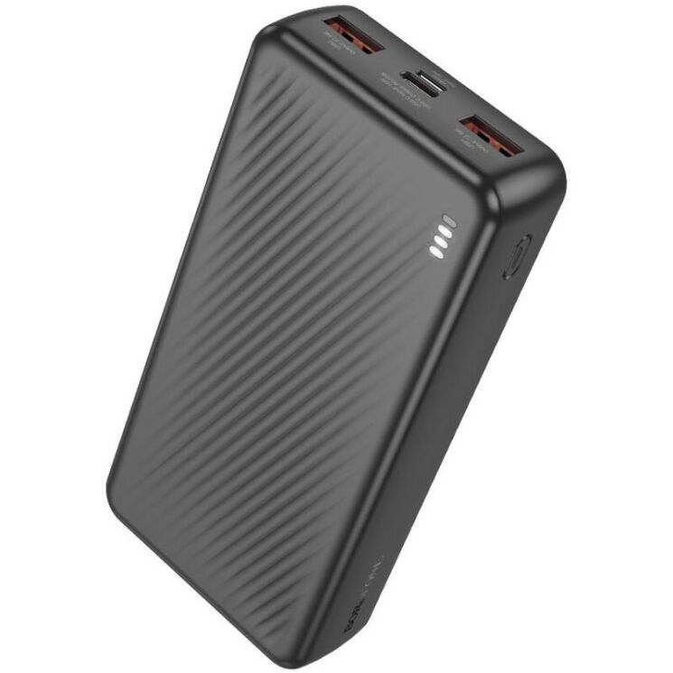 Зовнішній акумулятор BOROFONE BJ56A 22.5W + PD20W (20000mAh) - Black: фото 2 з 6