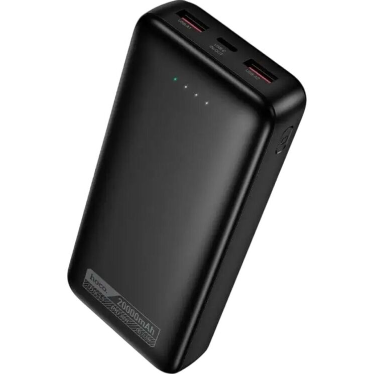 Внешний аккумулятор Hoco DB130 Tridentis PD30W (20000mAh) - Black (995769B) Внешний аккумулятор Hoco DB130 Tridentis PD30W (20000mAh) - Black: фото 2 из 9
