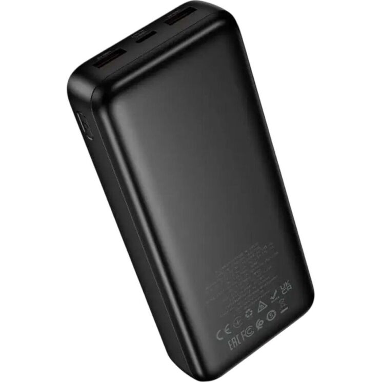 Внешний аккумулятор Hoco DB130 Tridentis PD30W (20000mAh) - Black (995769B) Внешний аккумулятор Hoco DB130 Tridentis PD30W (20000mAh) - Black: фото 3 из 9