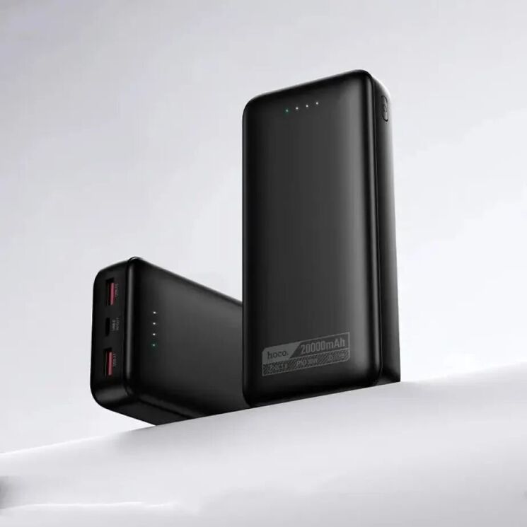 Внешний аккумулятор Hoco DB130 Tridentis PD30W (20000mAh) - Black (995769B) Внешний аккумулятор Hoco DB130 Tridentis PD30W (20000mAh) - Black: фото 5 из 9