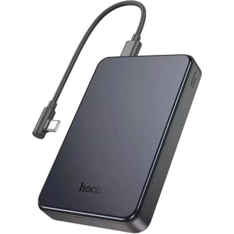 Внешний аккумулятор Hoco J170 22.5W + PD20W (10000mAh) + кабель Type-C to Type-C - Black: фото 3 из 5