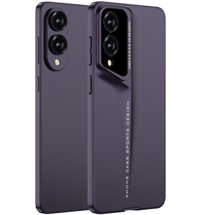 Захисний чохол GKK Hinge Shield (FP) для Samsung Galaxy S25 Edge (S937) - Dark Purple: фото 1 из 10