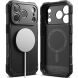 Защитный чехол Ringke Rugged Gear Magnetic для iPhone 18 Pro Max (8800380462267) - Black (423987B). Фото 2 из 19