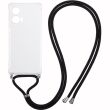 Захисний чохол UniCase AirBag with Strap для Motorola Edge 50 Fusion - Transparent (354249T)