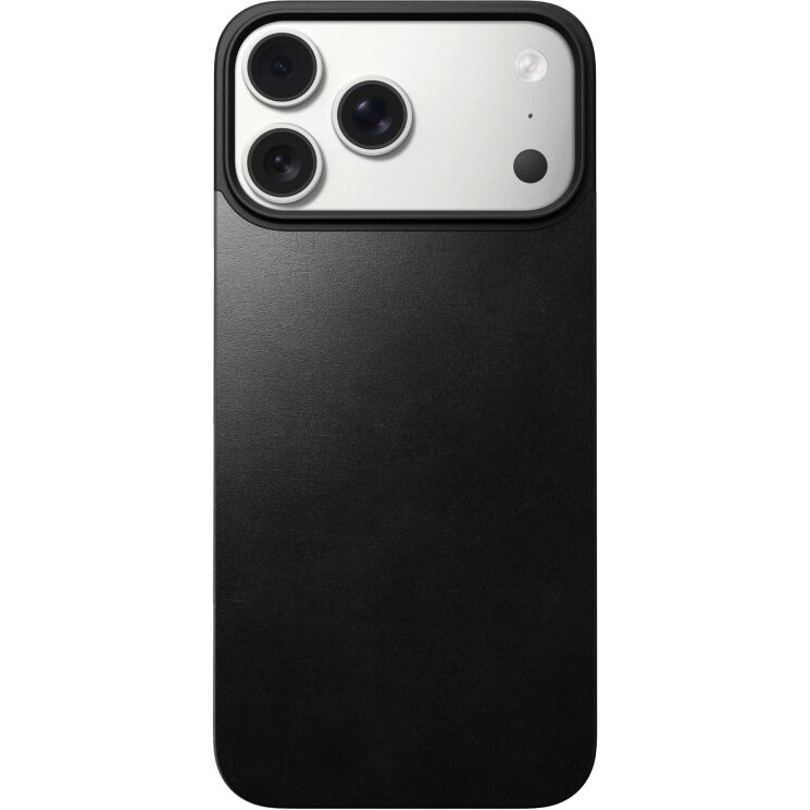 Защитная накладка Nomad Mag Leather Back для iPhone 17 Pro Max (NM014391858) - Black: фото 3 из 11