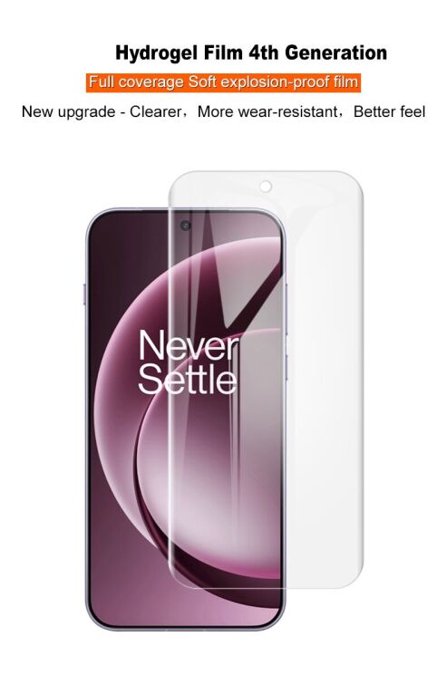 Защитная пленка IMAK Hydrogel Clear Film для OnePlus 15: фото 4 из 12
