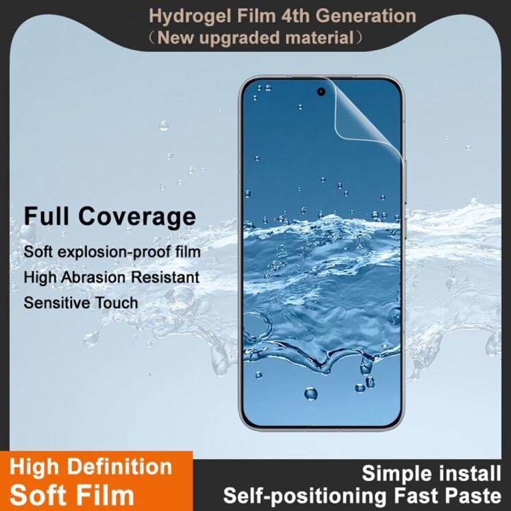 Защитная пленка IMAK Hydrogel Clear Film для Xiaomi Poco F7: фото 6 из 12