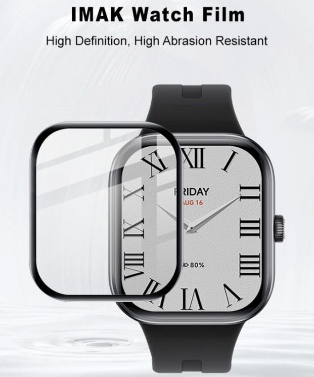Защитная пленка IMAK Watch Film для Xiaomi Redmi Watch 5 - Black: фото 6 из 8