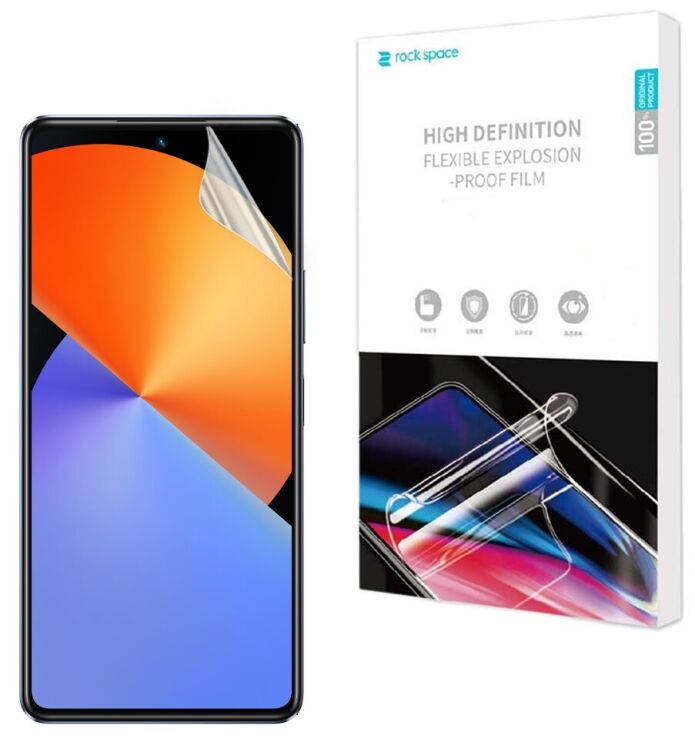 Защитная пленка на экран RockSpace Explosion-Proof SuperClear для Infinix Note 30 VIP: фото 1 из 10