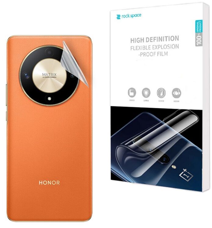 Захисна плівка на задню панель RockSpace Explosion-Proof SuperClear для Honor Magic 6 Lite: фото 1 з 9