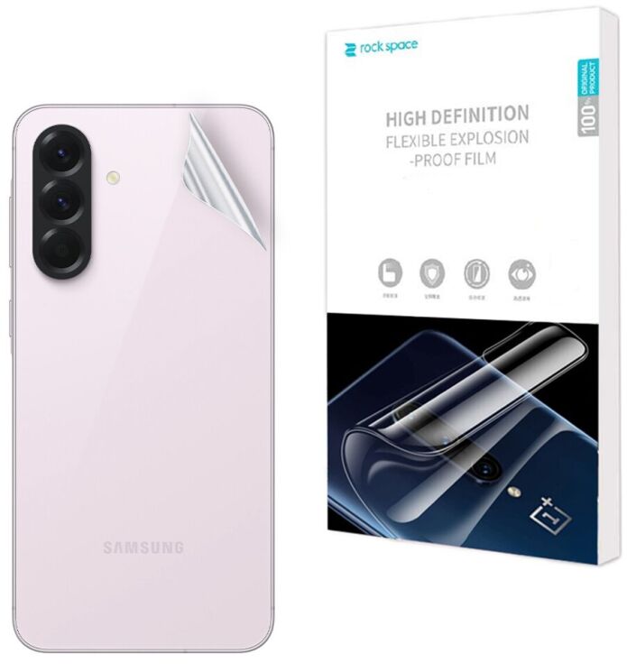 Захисна плівка на задню панель RockSpace Explosion-Proof SuperClear для Samsung Galaxy A56 (A566): фото 1 з 9