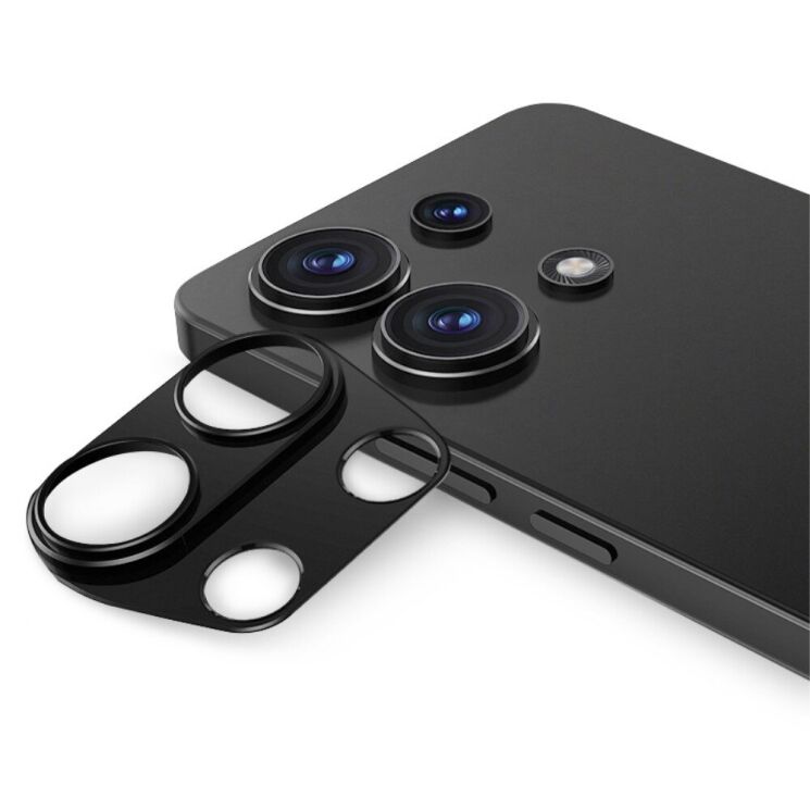Защитная рамка IMAK Camera Styling для Xiaomi Redmi Note 13 Pro 4G / Poco M6 Pro - Black: фото 6 из 12