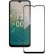 Защитное стекло ACCLAB Full Glue для Nokia C32 - Black (327425B). Фото 2 из 7