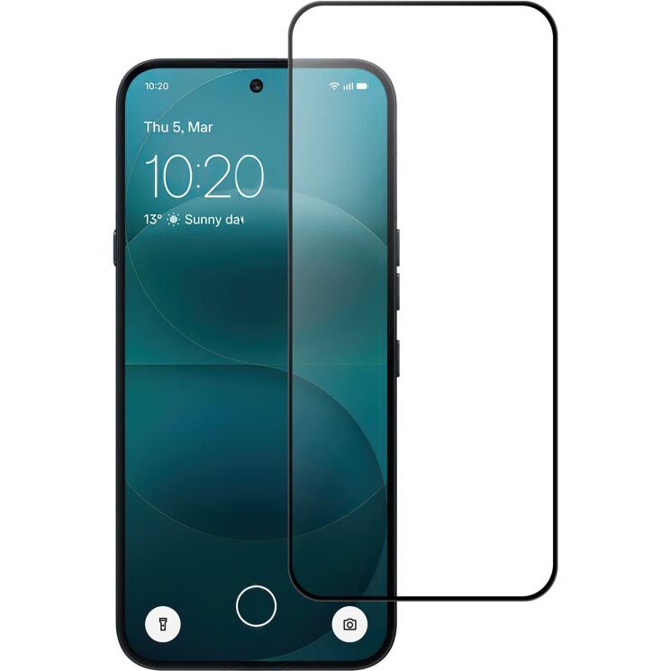 Защитное стекло Deexe Full Glue Coverage для Nothing Phone (4a) - Black (411326B) Защитное стекло Deexe Full Glue Coverage для Nothing Phone (4a) - Black: фото 1 из 4