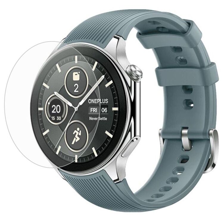 Защитное стекло Deexe Screen Protector Watch для OnePlus Watch 2: фото 1 из 2