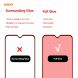 Захисне скло HAT PRINCE Full Glue Cover для Samsung Galaxy A01 (A015) - Black (264250B). Фото 3 з 11