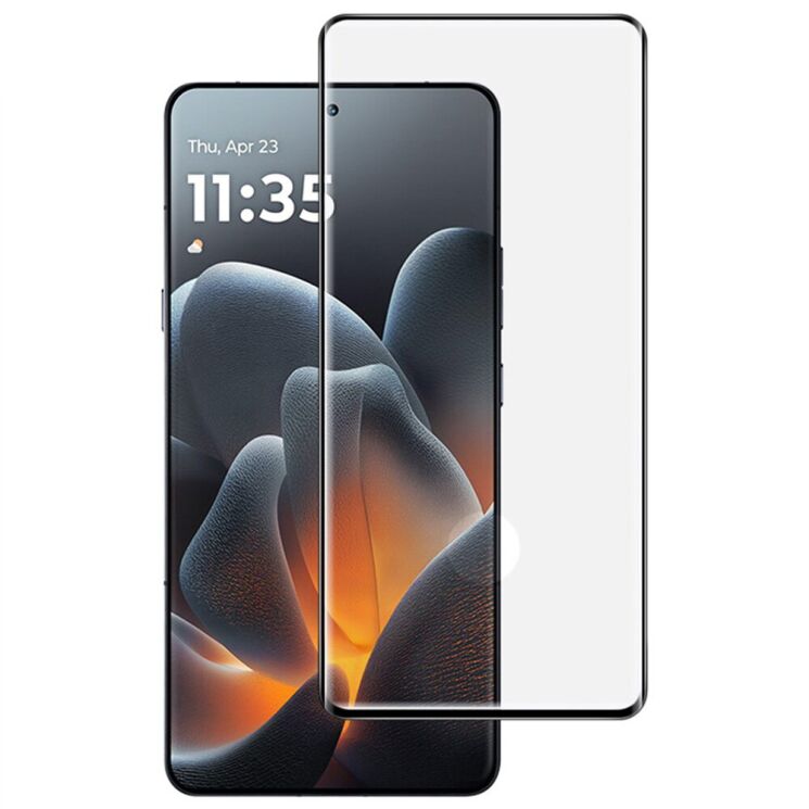 Защитное стекло IMAK 3D Curved Full Covering (Fingerprint Unlock) для Motorola Signature - Black: фото 1 из 7