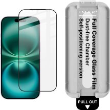 Захисне скло IMAK Easy Install Full Glue для iPhone 18 Pro - Black: фото 1 з 13