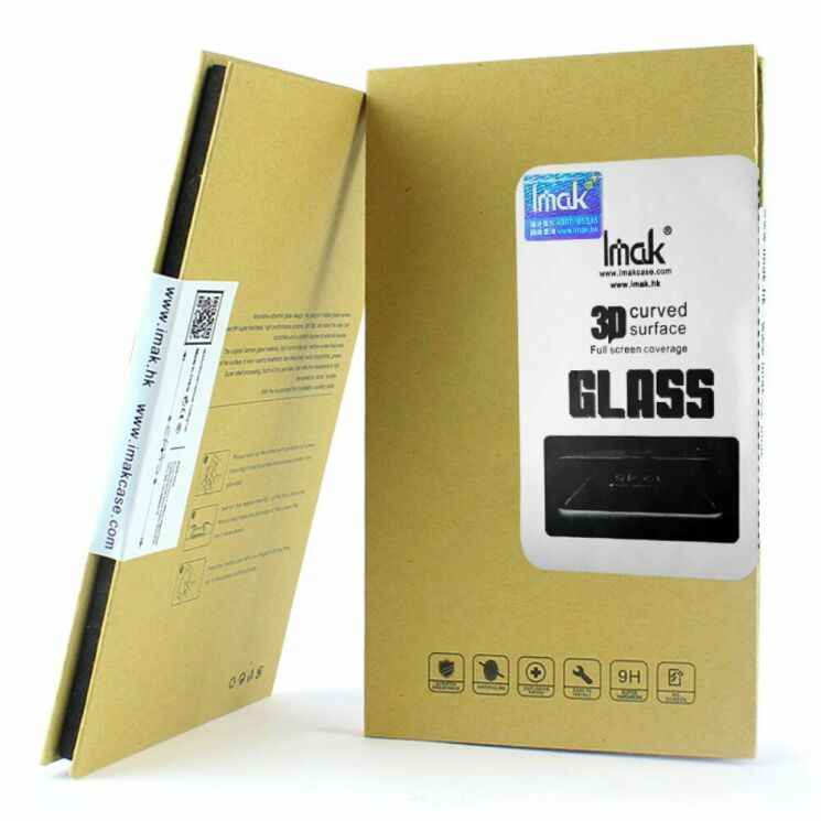 Захисне скло IMAK Full Cover Glass для Apple Watch 38 mm - Black: фото 6 з 15