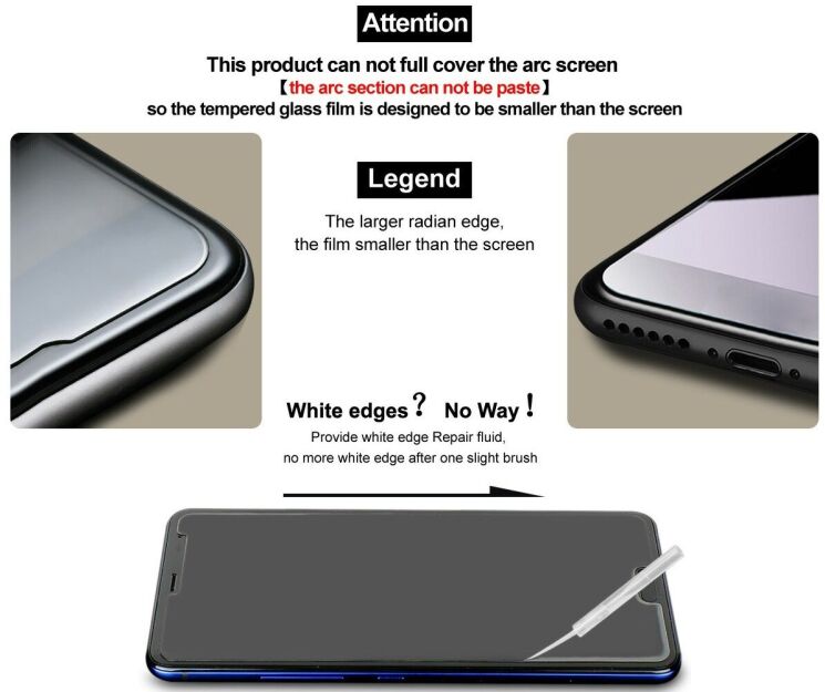 Захисне скло IMAK H Install Screen Guard для OPPO Reno 14 5G: фото 7 з 11