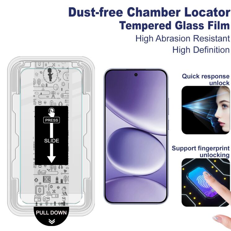 Захисне скло IMAK H Install Screen Guard для Xiaomi Redmi Note 15 Pro 5G: фото 3 з 10