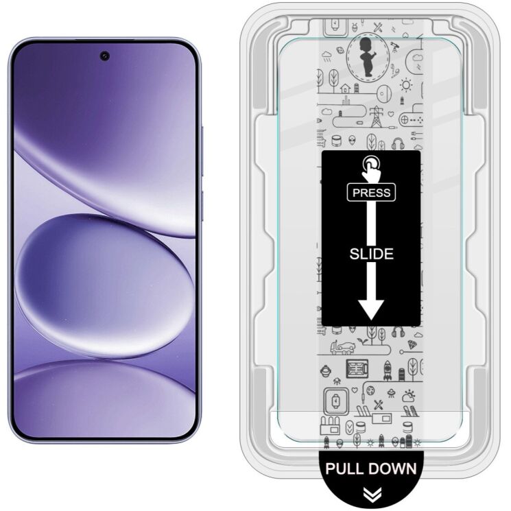 Захисне скло IMAK H Install Screen Guard для Xiaomi Redmi Note 15 Pro 5G: фото 2 з 10