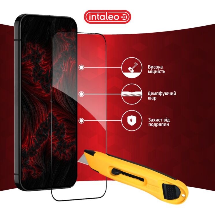 Захисне скло Intaleo Full Glue для Google Pixel 9a - Black: фото 6 з 9