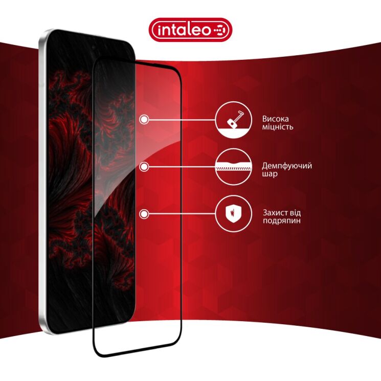 Захисне скло Intaleo Full Glue для OPPO Reno 15 F/FS - Black (405844B) Захисне скло Intaleo Full Glue для OPPO Reno 15 F/FS - Black: фото 5 з 8