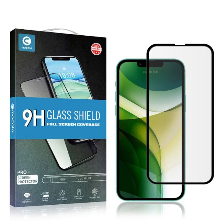 Защитное стекло MOCOLO Full Glue Cover для Apple iPhone 13 / 13 Pro - Black: фото 7 из 7