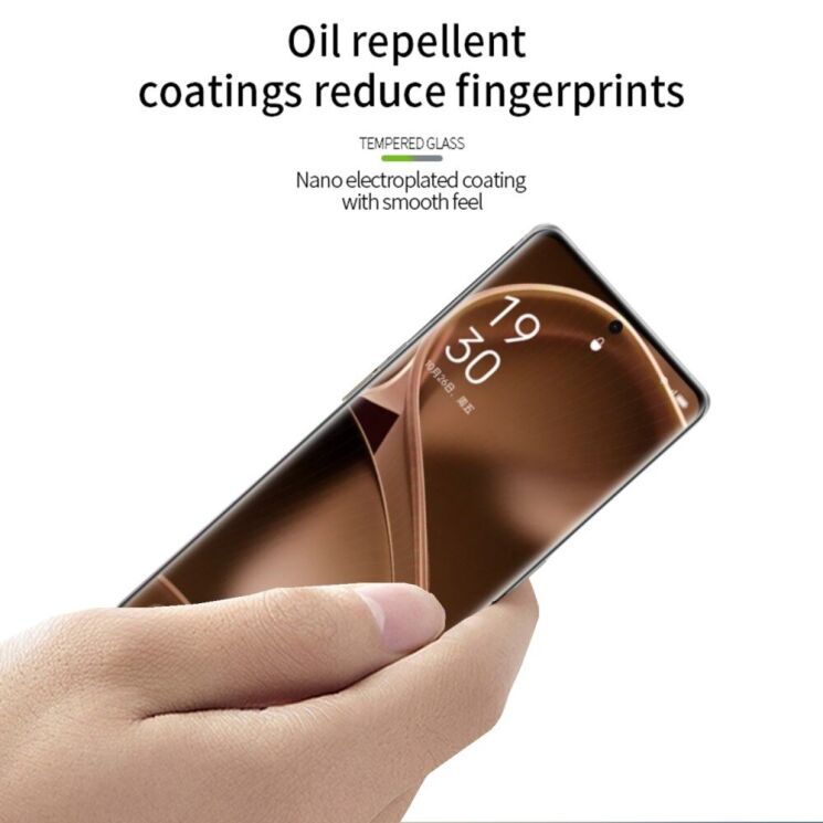 Защитное стекло MOFI Full Glue Protect для Xiaomi Poco X6 Pro - Black: фото 10 из 14