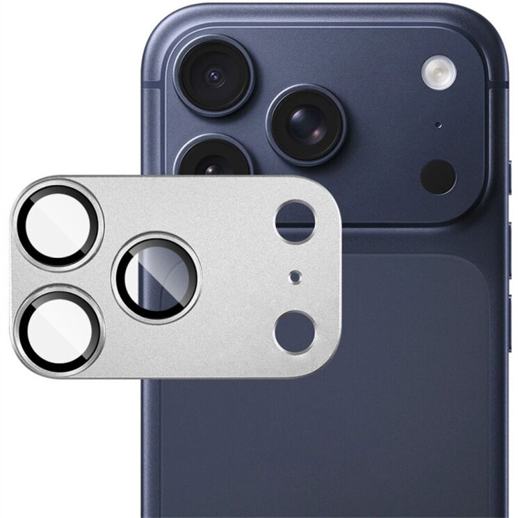 Захисне скло на камеру IMAK Camera Lens Combo для iPhone 18 Pro Max - Silver (423873S) Захисне скло на камеру IMAK Camera Lens Combo для iPhone 18 Pro Max - Silver: фото 2 з 12