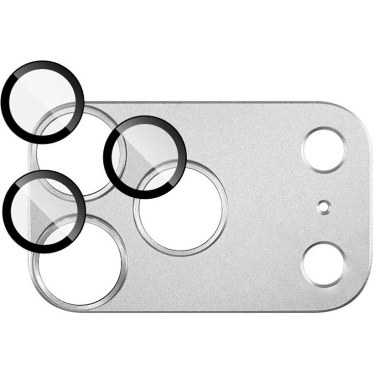 Захисне скло на камеру IMAK Camera Lens Combo для iPhone 18 Pro Max - Silver (423873S) Захисне скло на камеру IMAK Camera Lens Combo для iPhone 18 Pro Max - Silver: фото 4 з 12