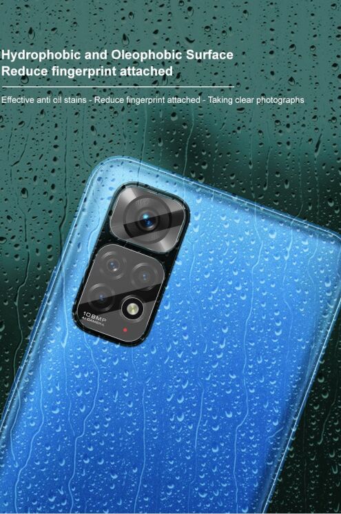 Защитное стекло на камеру IMAK Integrated Lens Protector для Xiaomi Redmi Note 11s: фото 6 из 11