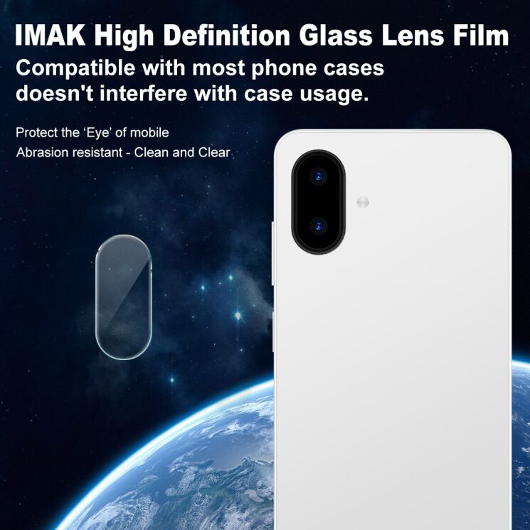 Захисне скло на камеру IMAK Lens Protector для Samsung Galaxy A07 (A075): фото 2 з 7