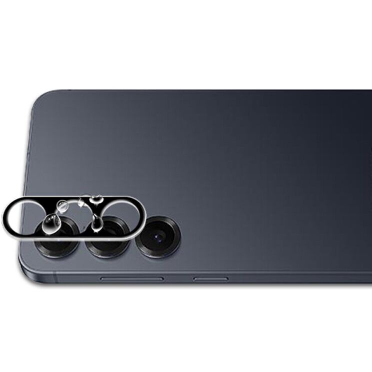 Защитное стекло на камеру MOCOLO Black Camera Lens для Samsung Galaxy S26 Plus - Black: фото 3 из 8